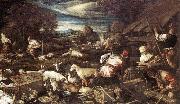 Jacopo Bassano Noah's Sacrifice France oil painting artist